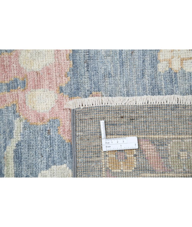 Hand Knotted Oushak Wool Rug 8' 9" x 11' 9" - No. AT99239