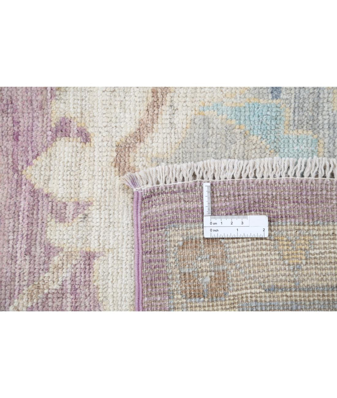 Hand Knotted Oushak Wool Rug 9' 0" x 12' 4" - No. AT16144