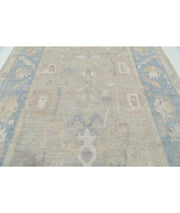 Hand Knotted Oushak Wool Rug 8' 0" x 9' 10" - No. AT72958