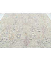 Hand Knotted Oushak Wool Rug 9' 1" x 11' 10" - No. AT31708