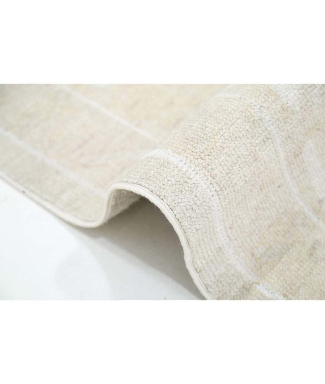 Hand Knotted Oushak Wool Rug 10' 2" x 13' 8" - No. AT78972