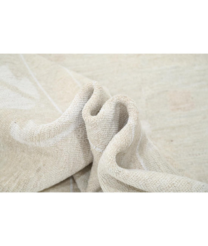 Hand Knotted Oushak Wool Rug 10' 2" x 13' 8" - No. AT78972