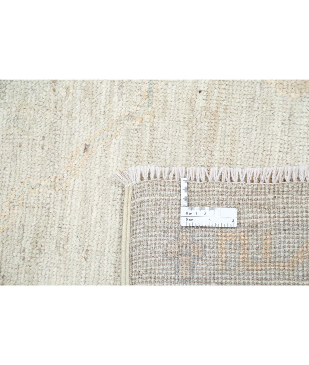 Hand Knotted Oushak Wool Rug 6' 4" x 9' 6" - No. AT24538