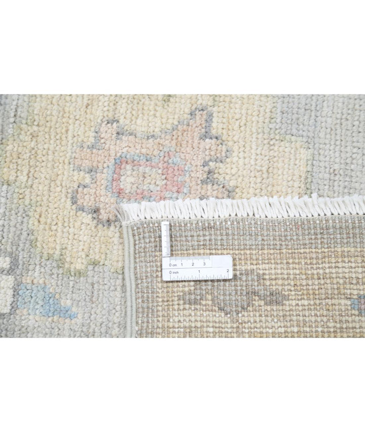 Hand Knotted Oushak Wool Rug 8' 6" x 10' 3" - No. AT13053