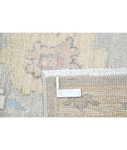 Hand Knotted Oushak Wool Rug 8' 6" x 10' 3" - No. AT13053