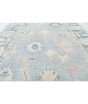 Hand Knotted Oushak Wool Rug 12' 2" x 14' 9" - No. AT97216
