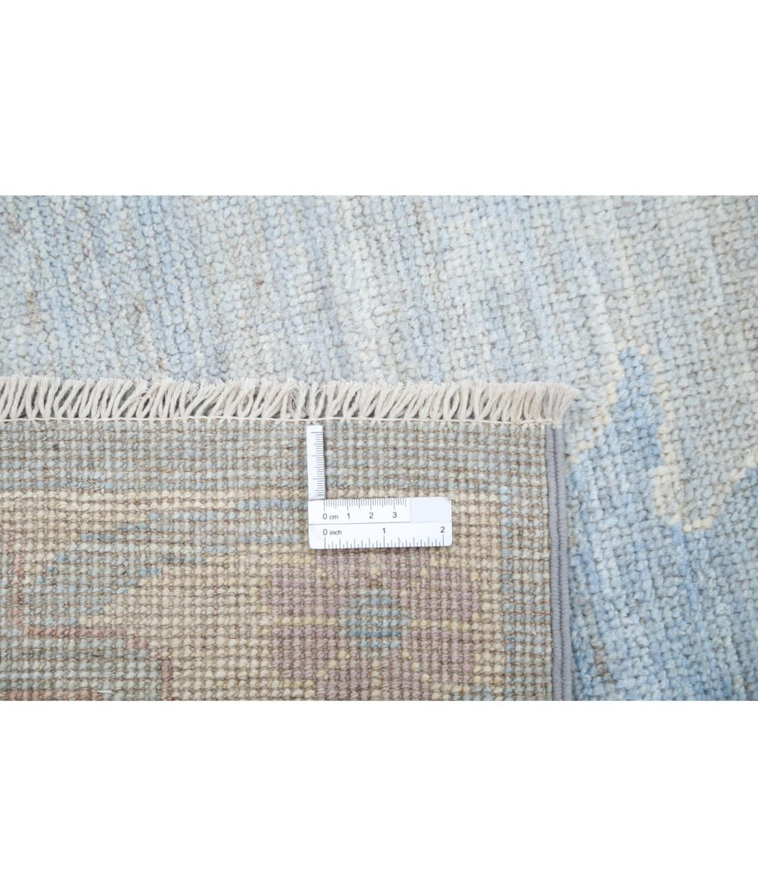 Hand Knotted Oushak Wool Rug 12' 2" x 14' 9" - No. AT97216