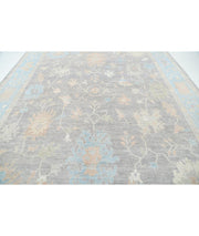 Hand Knotted Oushak Wool Rug 10' 1" x 13' 11" - No. AT94523