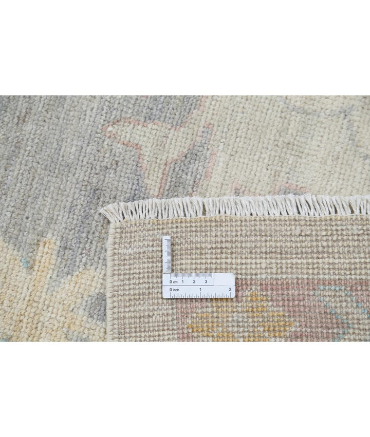 Hand Knotted Oushak Wool Rug 9' 5" x 12' 2" - No. AT79380