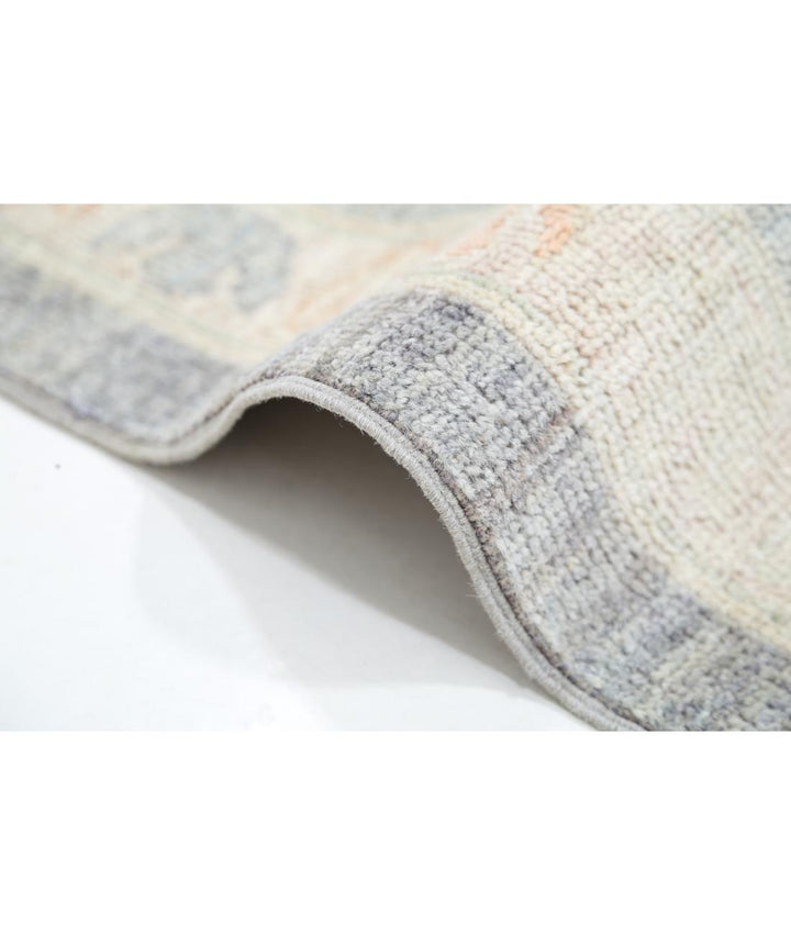 Hand Knotted Oushak Wool Rug 10' 2" x 13' 6" - No. AT64737