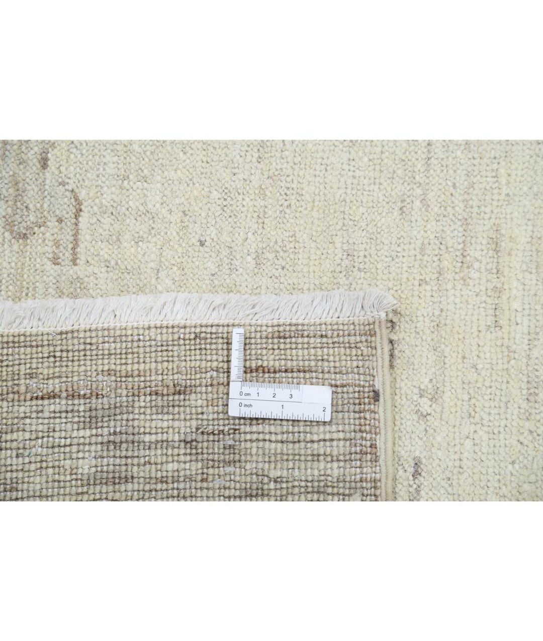 Hand Knotted Oushak Wool Rug 7' 11" x 9' 3" - No. AT78909