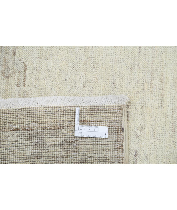 Hand Knotted Oushak Wool Rug 7' 11" x 9' 3" - No. AT78909