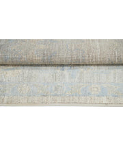 Hand Knotted Oushak Wool Rug 6' 8" x 8' 3" - No. AT62058