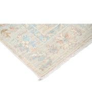 Hand Knotted Oushak Wool Rug 4' 0" x 6' 0" - No. AT32121