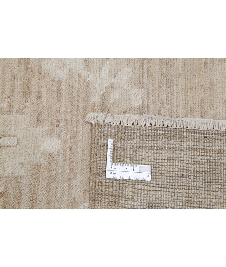 Hand Knotted Oushak Wool Rug 9' 2" x 12' 10" - No. AT31209