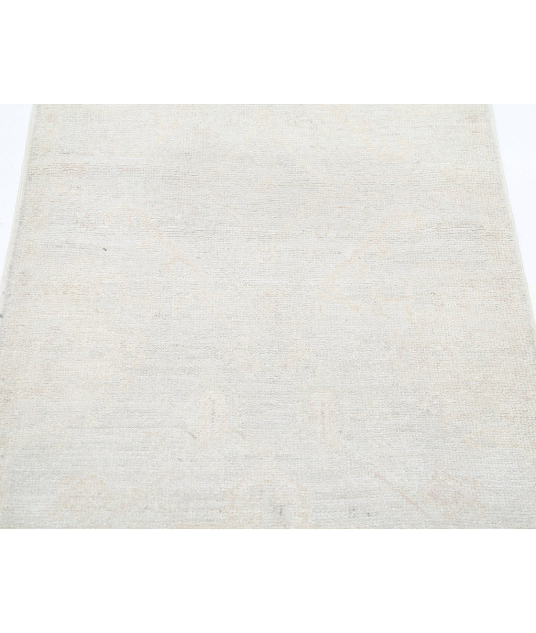 Hand Knotted Oushak Wool Rug 2' 6" x 8' 0" - No. AT72258