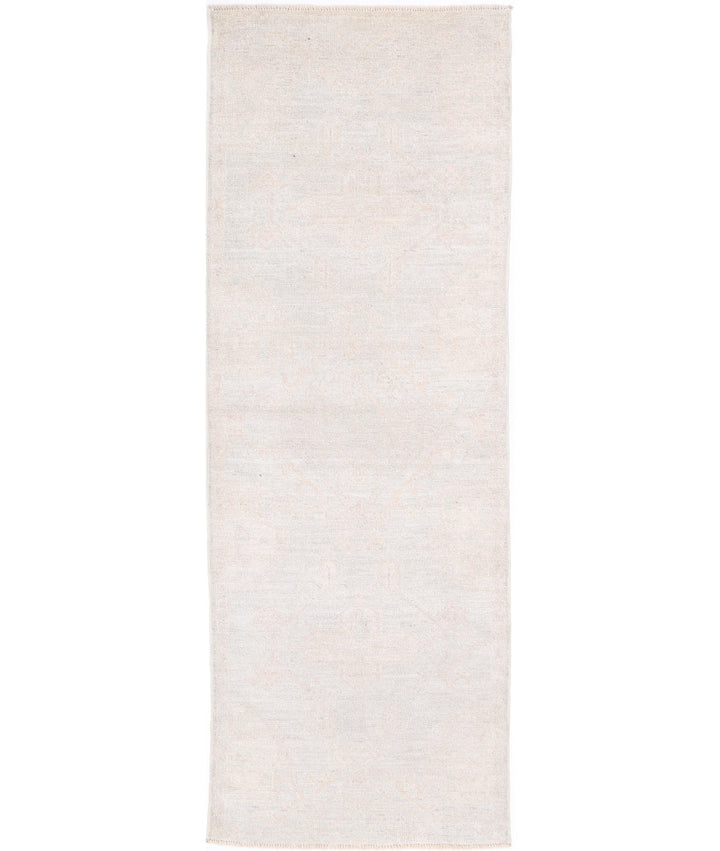 Hand Knotted Oushak Wool Rug 2' 6" x 8' 0" - No. AT72258