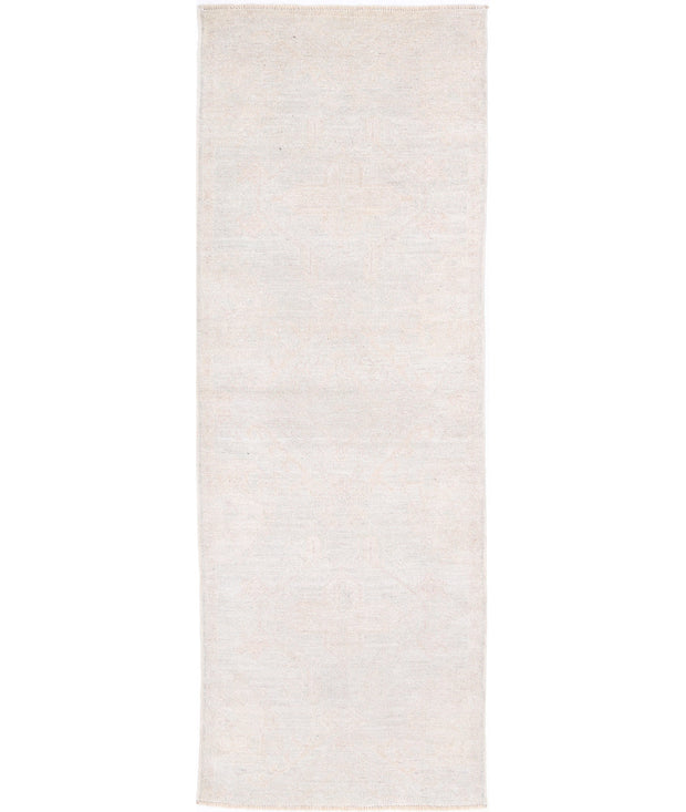 Hand Knotted Oushak Wool Rug 2' 6" x 8' 0" - No. AT72258