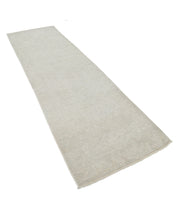Hand Knotted Oushak Wool Rug 3' 0" x 9' 8" - No. AT14937