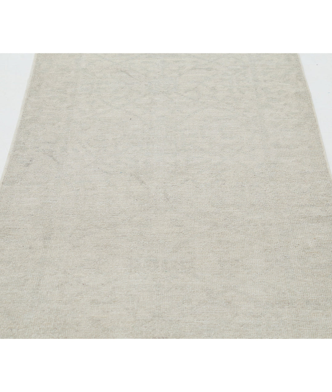 Hand Knotted Oushak Wool Rug 3' 0" x 9' 8" - No. AT14937