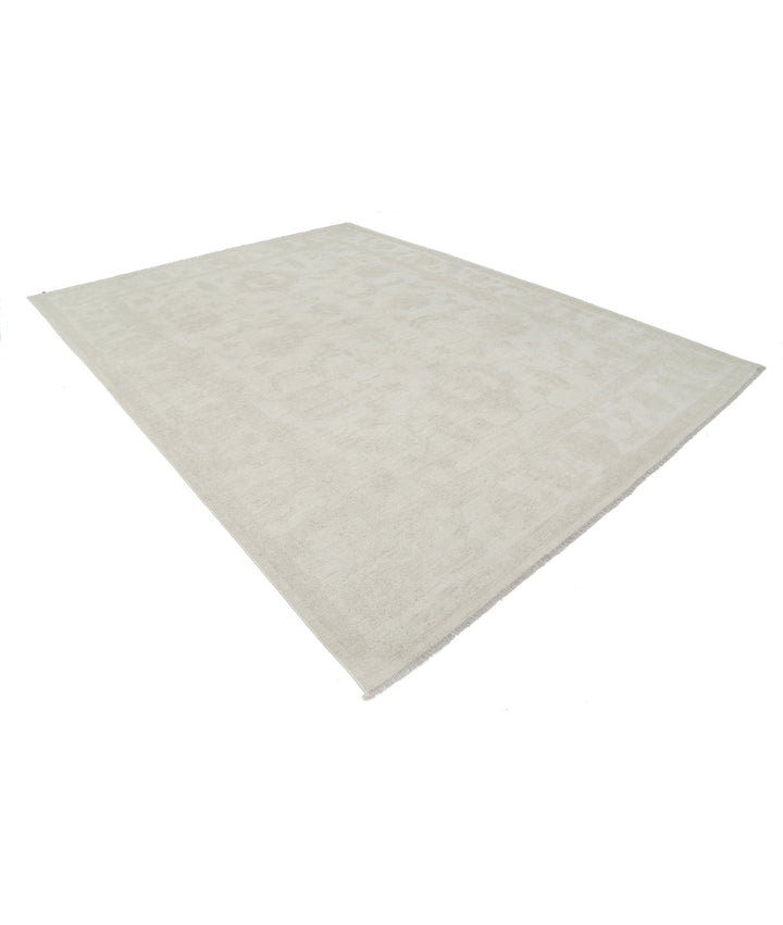 Hand Knotted Oushak Wool Rug 8' 9" x 11' 8" - No. AT19840