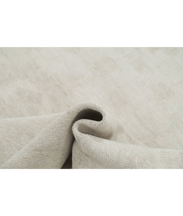 Hand Knotted Oushak Wool Rug 8' 9" x 11' 8" - No. AT19840