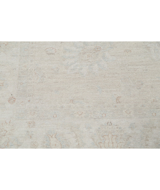 Hand Knotted Oushak Wool Rug 8' 10" x 11' 8" - No. AT67135