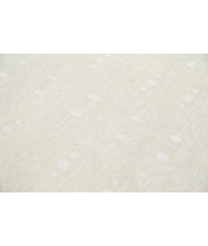 Hand Knotted Oushak Wool Rug 8' 2" x 10' 4" - No. AT45042