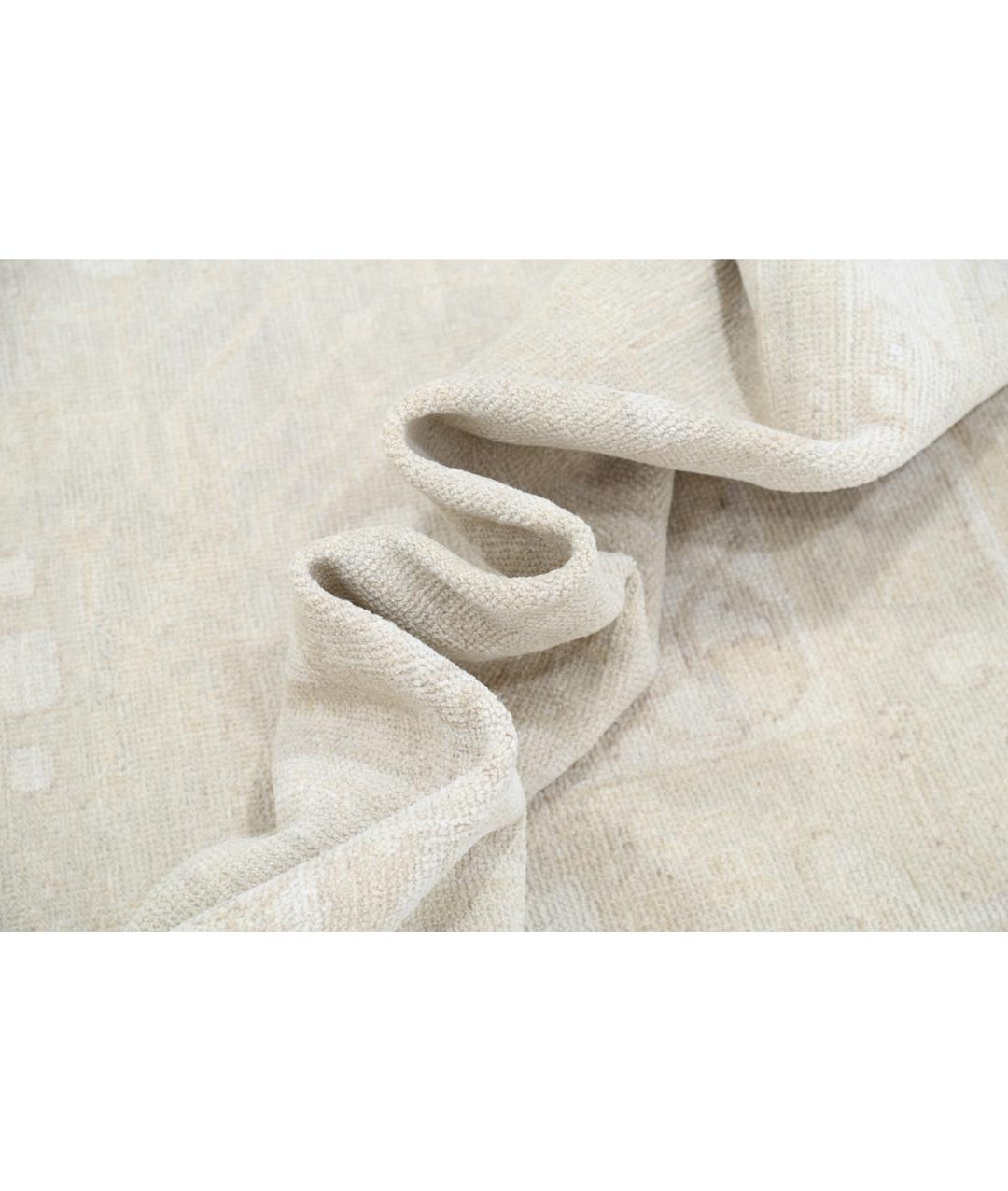 Hand Knotted Oushak Wool Rug 8' 2" x 10' 4" - No. AT45042