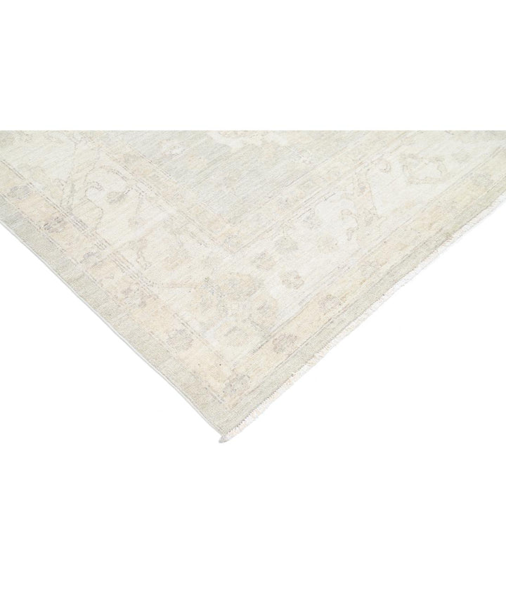 Hand Knotted Oushak Wool Rug 8' 5" x 10' 3" - No. AT71802