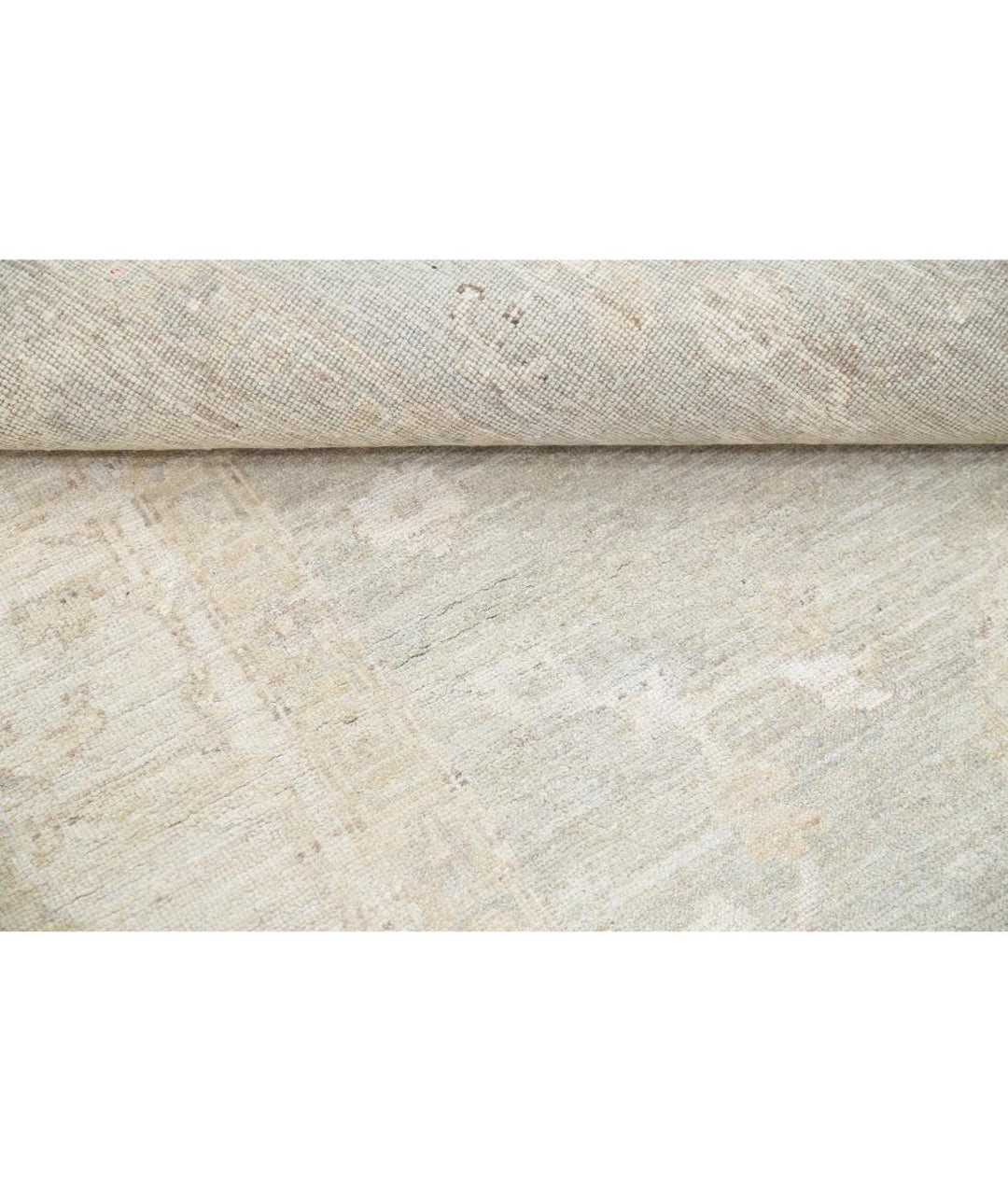 Hand Knotted Oushak Wool Rug 8' 5" x 10' 3" - No. AT71802