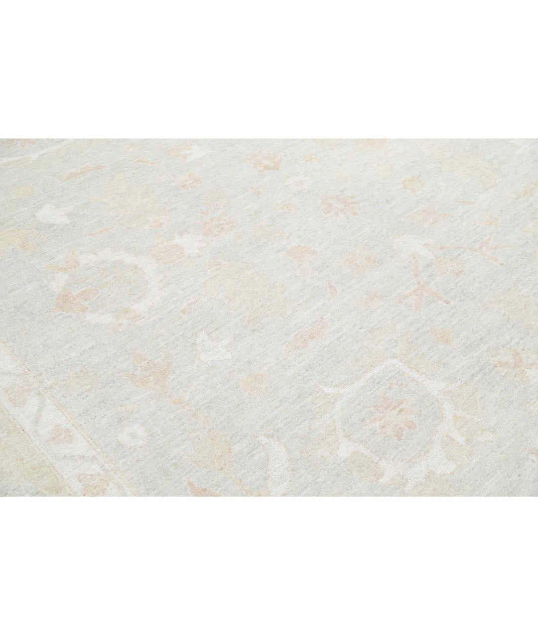 Hand Knotted Oushak Wool Rug 10' 3" x 14' 5" - No. AT15895