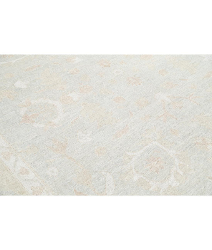 Hand Knotted Oushak Wool Rug 10' 3" x 14' 5" - No. AT15895