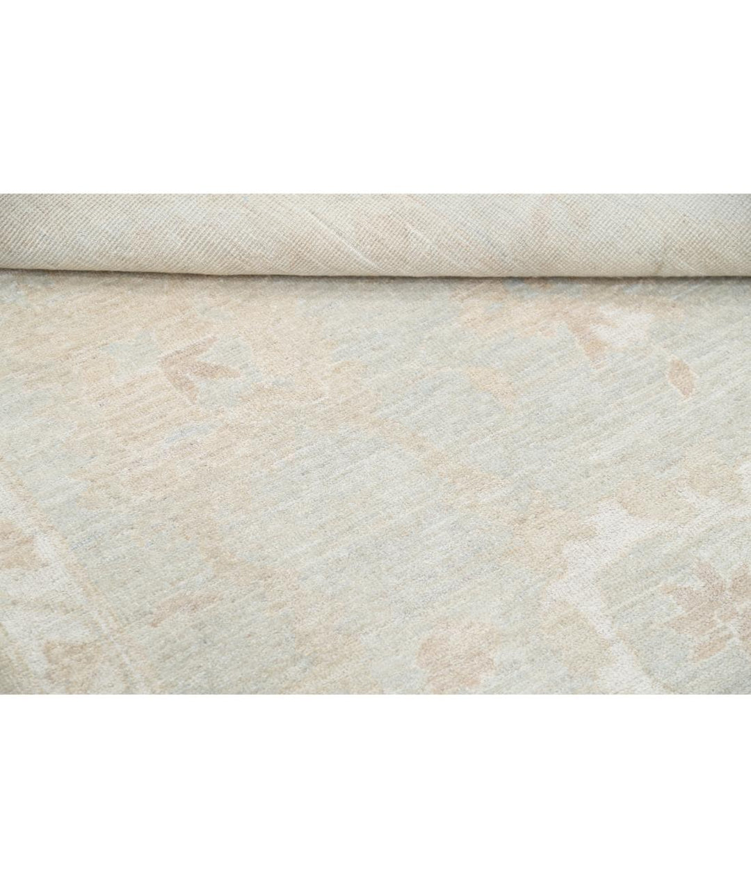 Hand Knotted Oushak Wool Rug 10' 3" x 14' 5" - No. AT15895