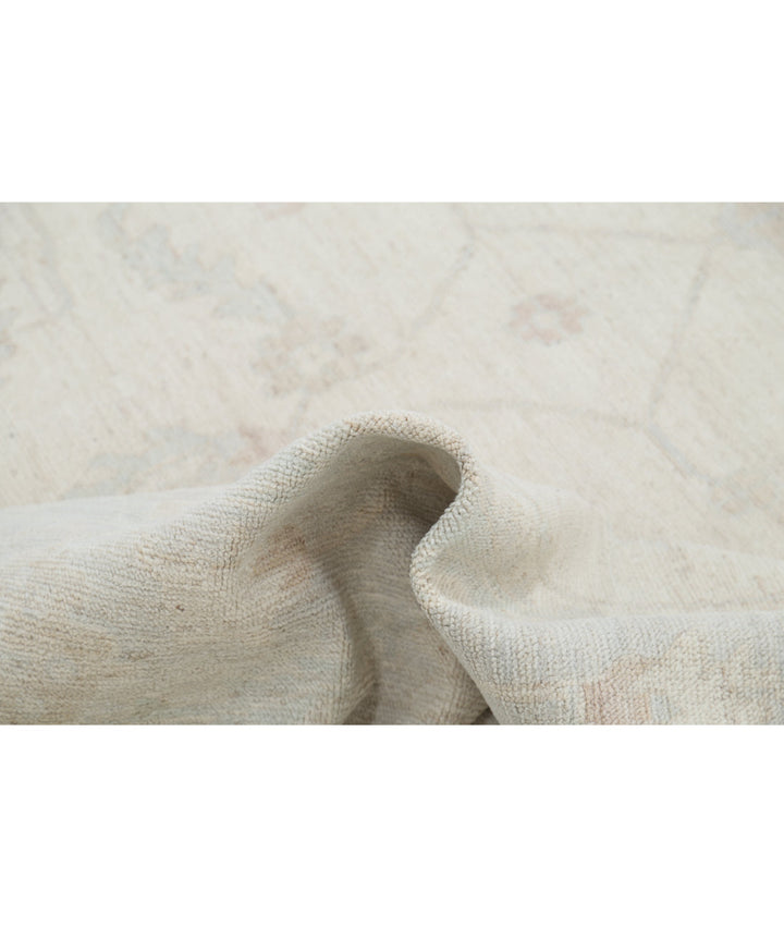 Hand Knotted Oushak Wool Rug 9' 1" x 11' 11" - No. AT28621