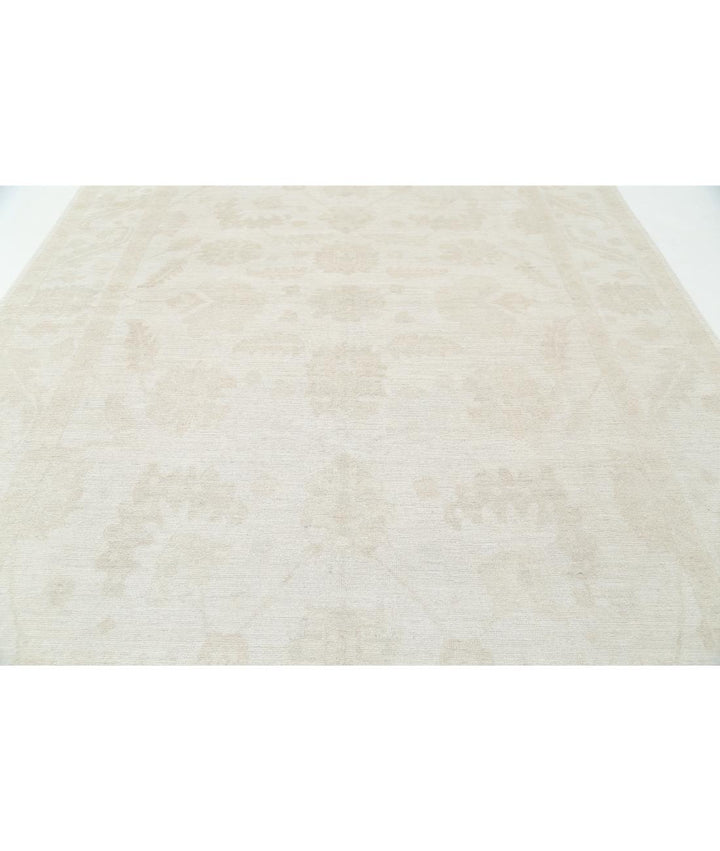 Hand Knotted Oushak Wool Rug 8' 10" x 11' 9" - No. AT63466