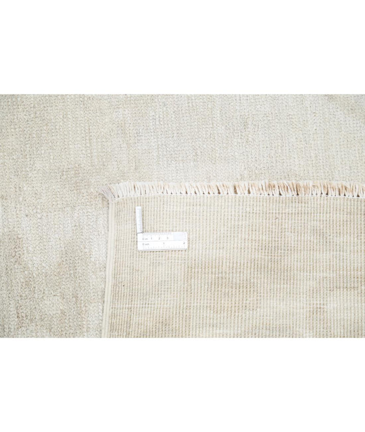 Hand Knotted Oushak Wool Rug 8' 10" x 11' 9" - No. AT63466