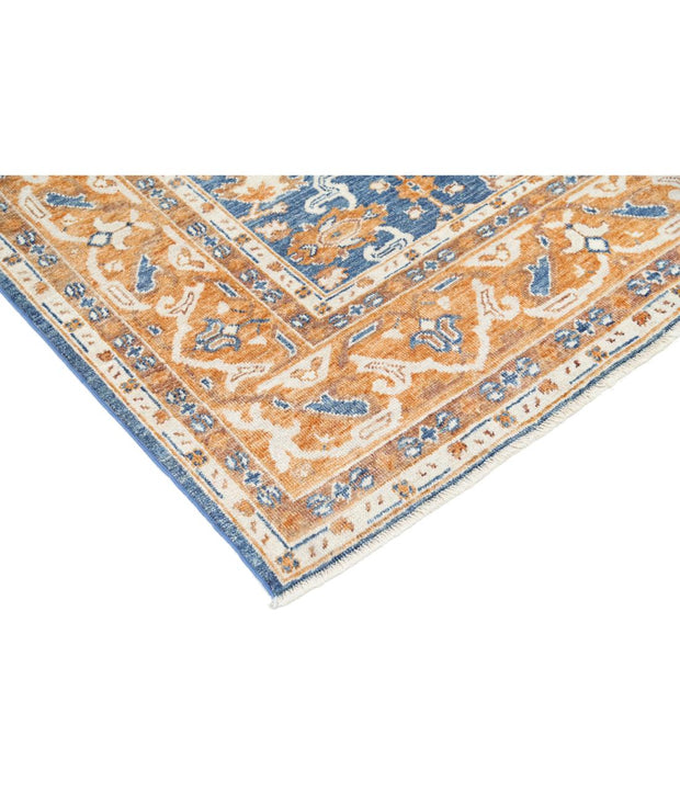 Hand Knotted Oushak Wool Rug 8' 1" x 10' 3" - No. AT57479
