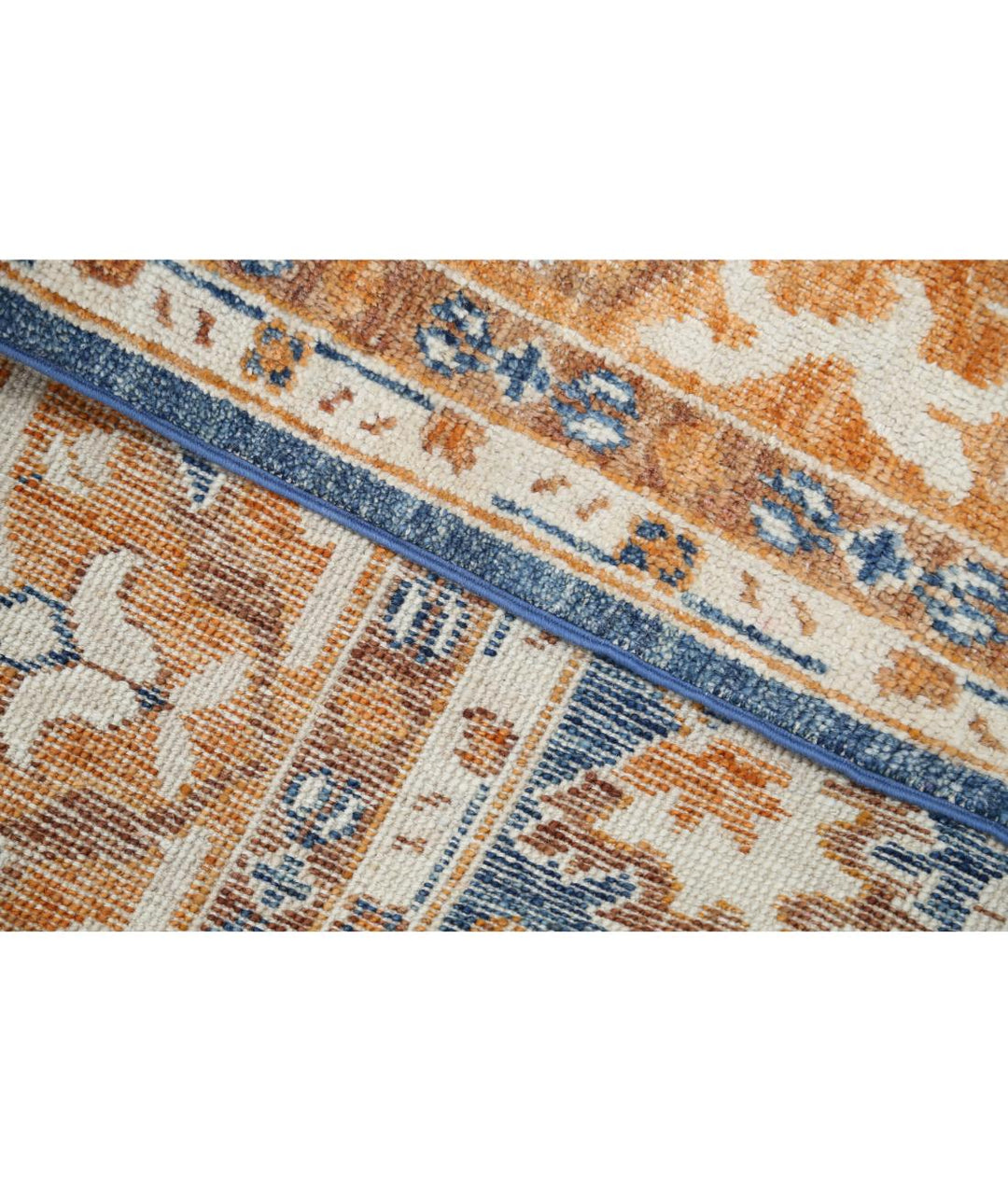 Hand Knotted Oushak Wool Rug 8' 1" x 10' 3" - No. AT57479