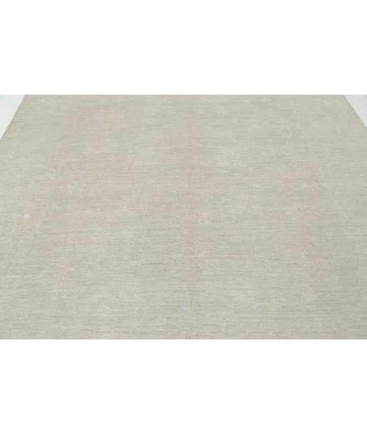 Hand Knotted Oushak Wool Rug 8' 0" x 10' 2" - No. AT25344