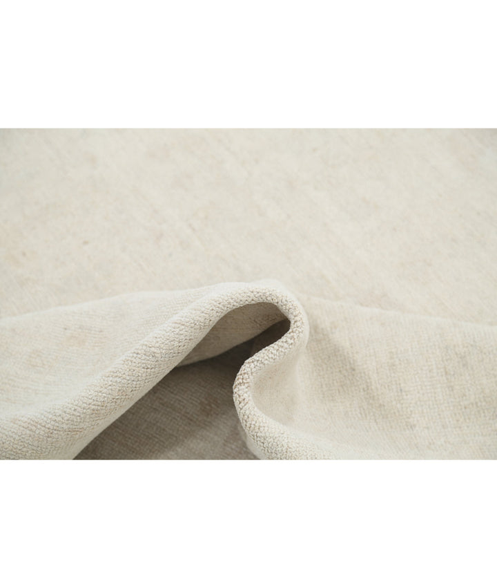 Hand Knotted Oushak Wool Rug 8' 1" x 9' 9" - No. AT68497