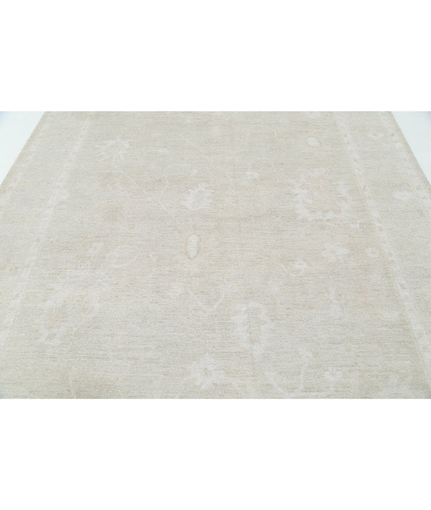 Hand Knotted Oushak Wool Rug 8' 0" x 10' 1" - No. AT97237