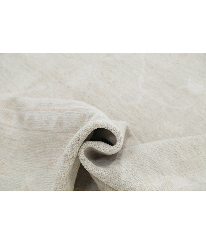 Hand Knotted Oushak Wool Rug 8' 0" x 10' 1" - No. AT97237