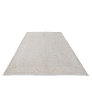 Hand Knotted Oushak Wool Rug 6' 5" x 9' 6" - No. AT45826