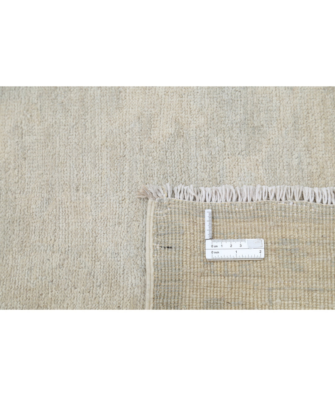 Hand Knotted Oushak Wool Rug 9' 0" x 10' 11" - No. AT42127