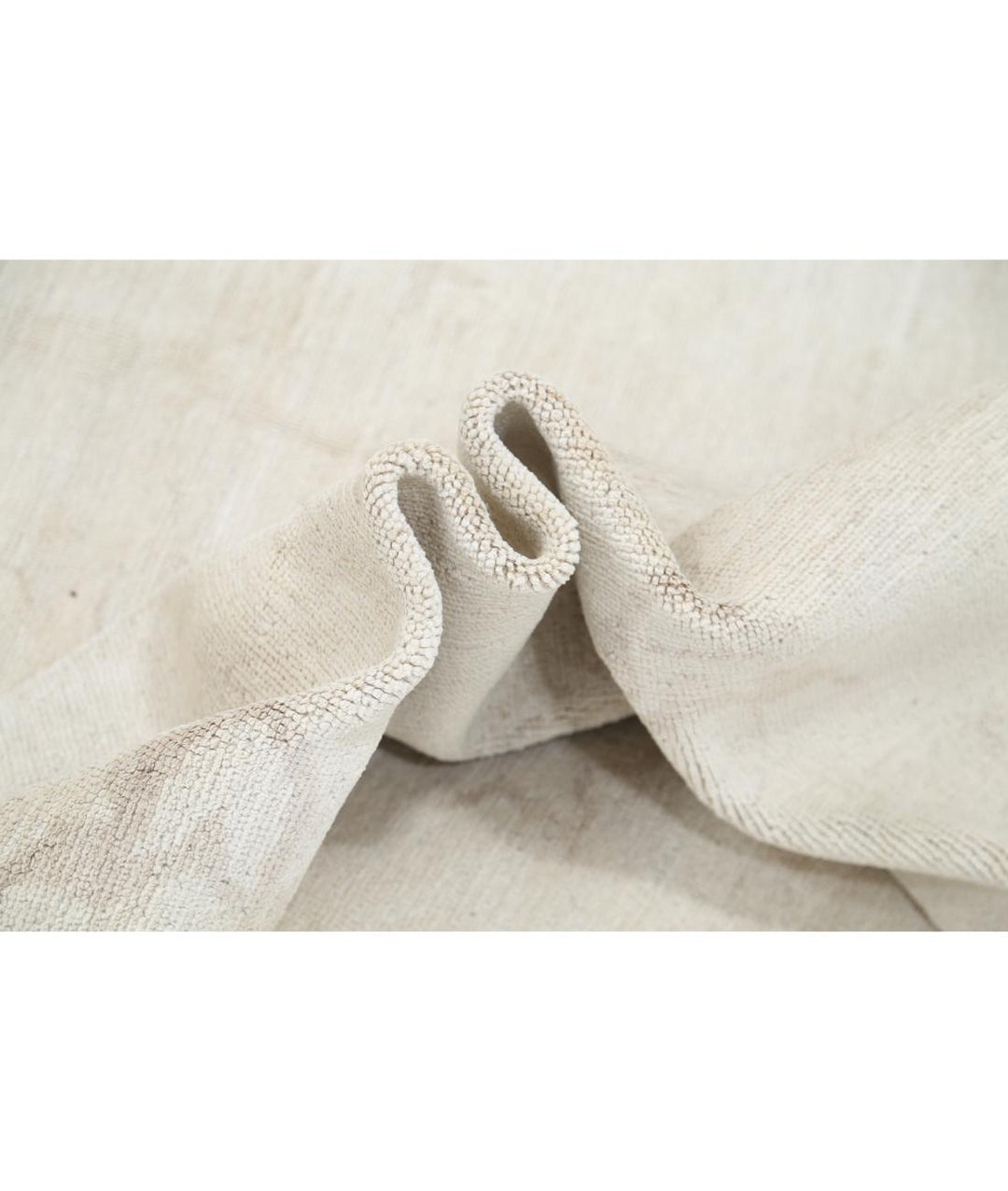 Hand Knotted Oushak Wool Rug 8' 8" x 12' 2" - No. AT55404