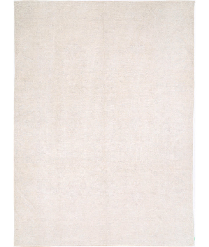 Hand Knotted Oushak Wool Rug 10' 0" x 13' 7" - No. AT63453