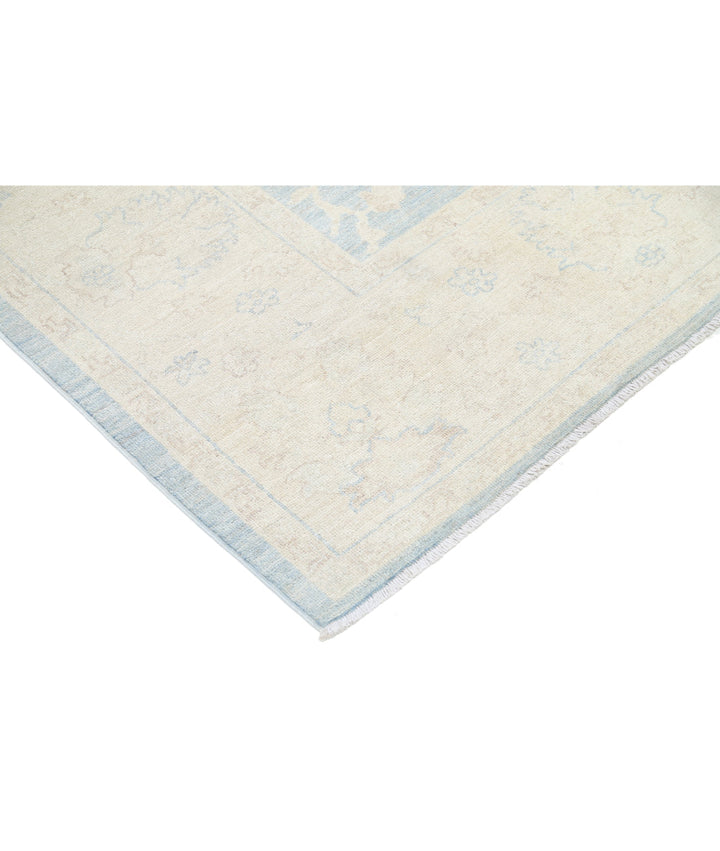 Hand Knotted Oushak Wool Rug 8' 9" x 11' 8" - No. AT85391