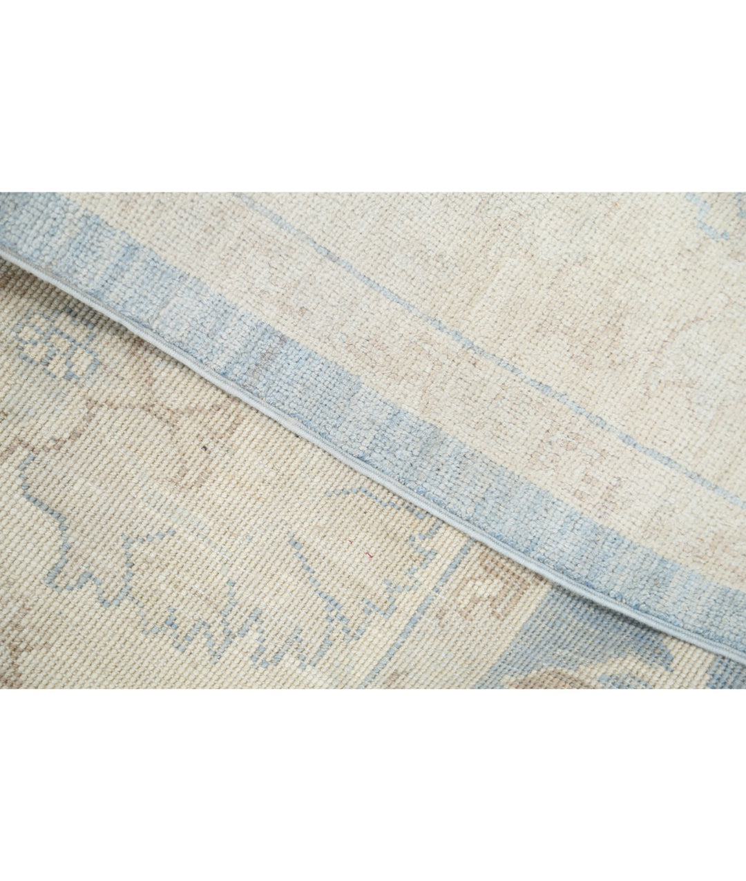 Hand Knotted Oushak Wool Rug 8' 9" x 11' 8" - No. AT85391