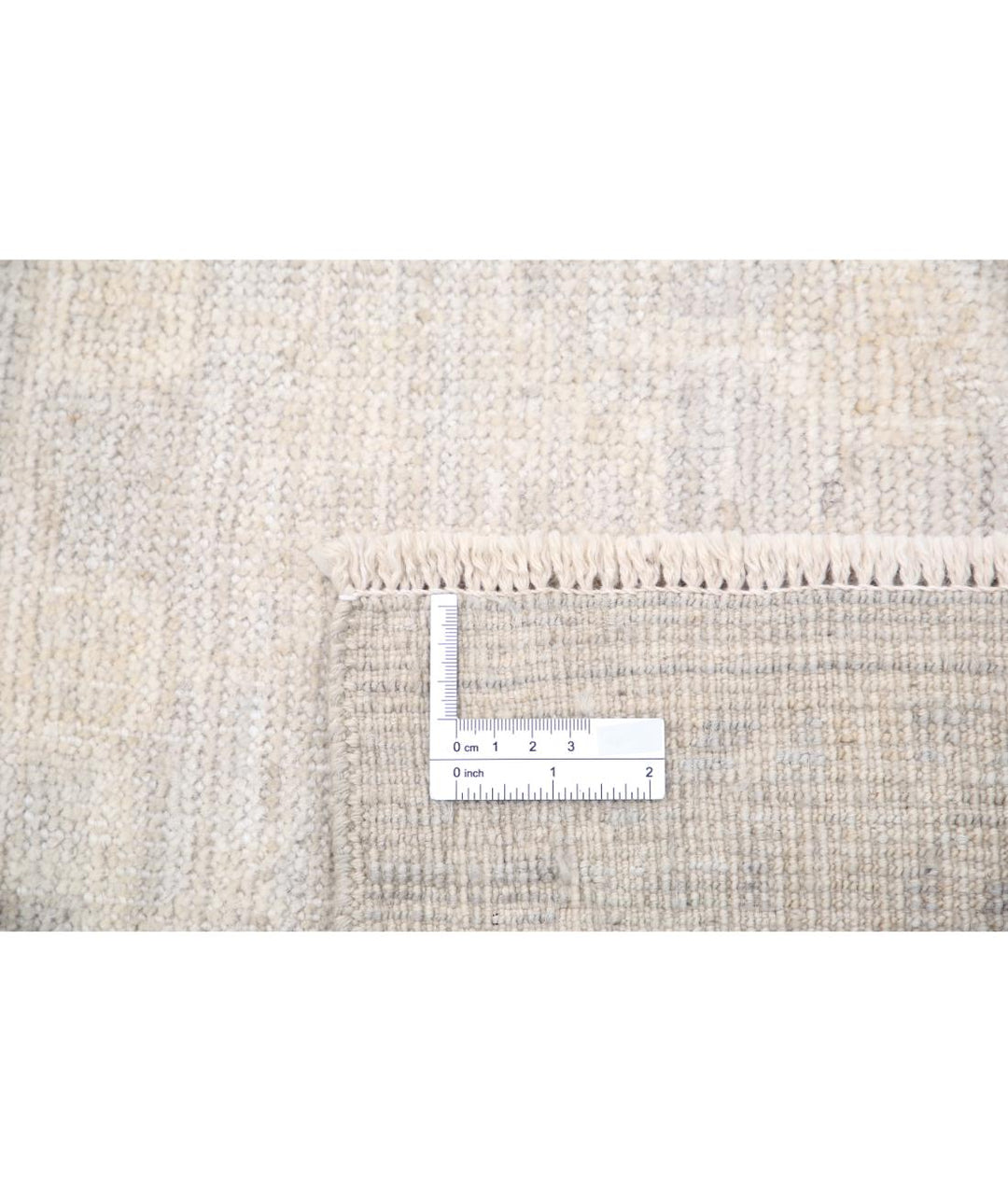 Hand Knotted Oushak Wool Rug 7' 7" x 7' 10" - No. AT95821